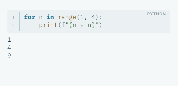 code et results